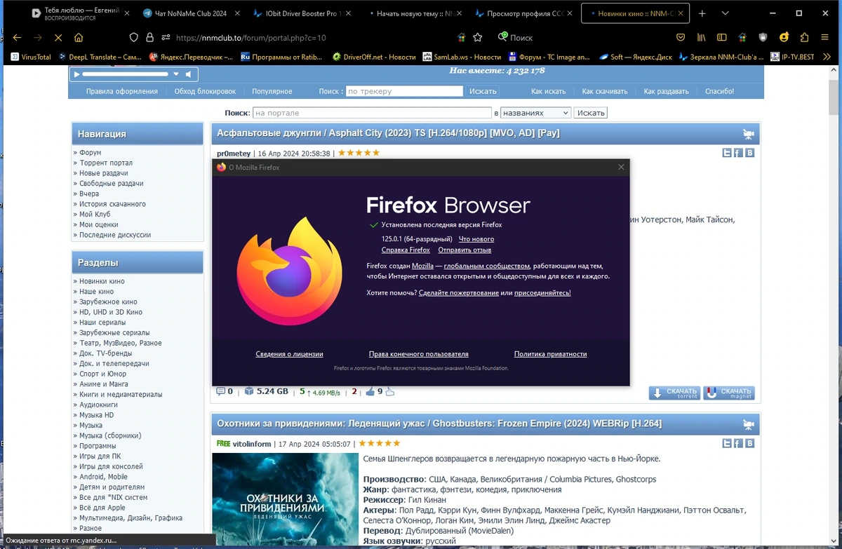 Firefox Browser 125.0.1 — изображение 3