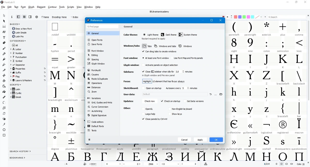 FontLab 8.3.0.8898 — изображение 3