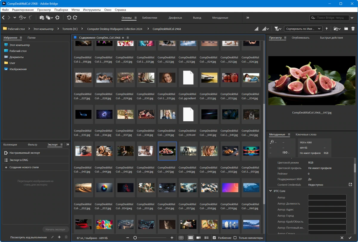 Adobe Bridge редактор RAW изображений 2026 16.0.5.19 by 7997 — изображение 3