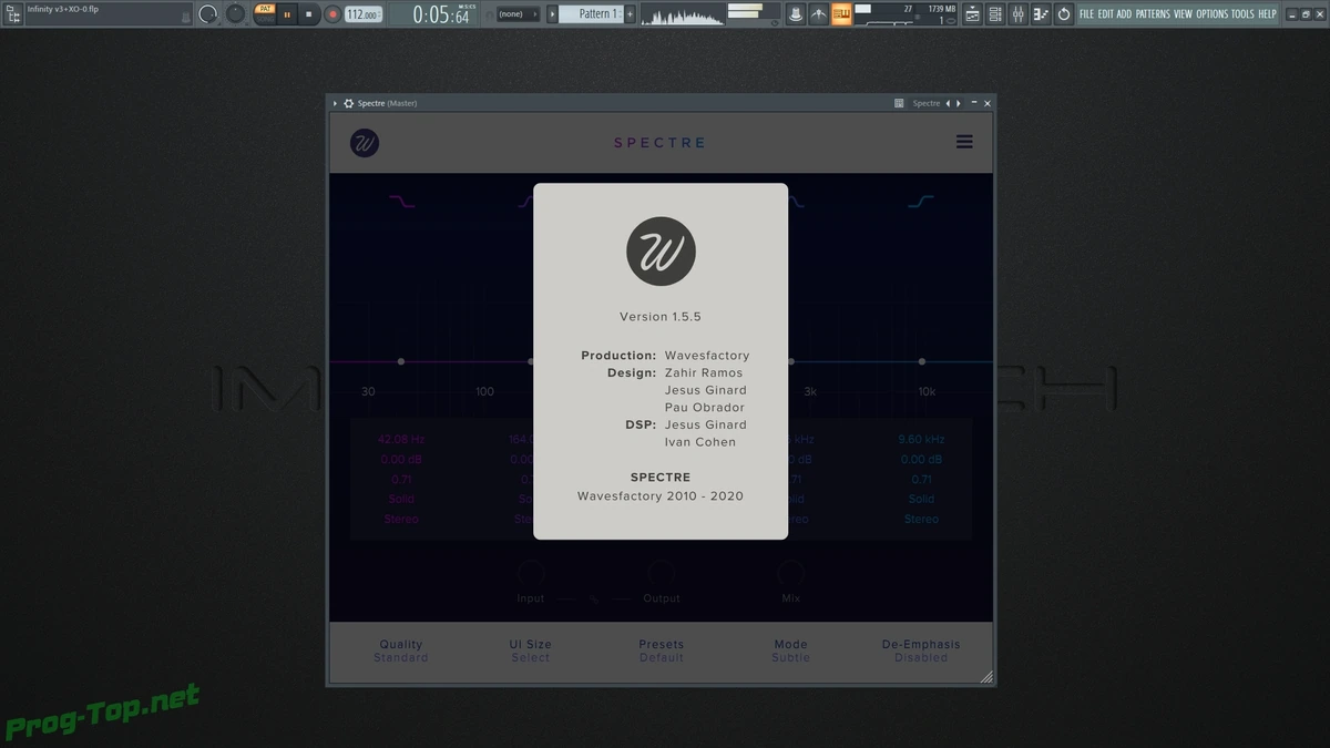 Форматирование звука - Wavesfactory - Spectre 1.5.5 VST, VST3, AAX (x64) — изображение 3