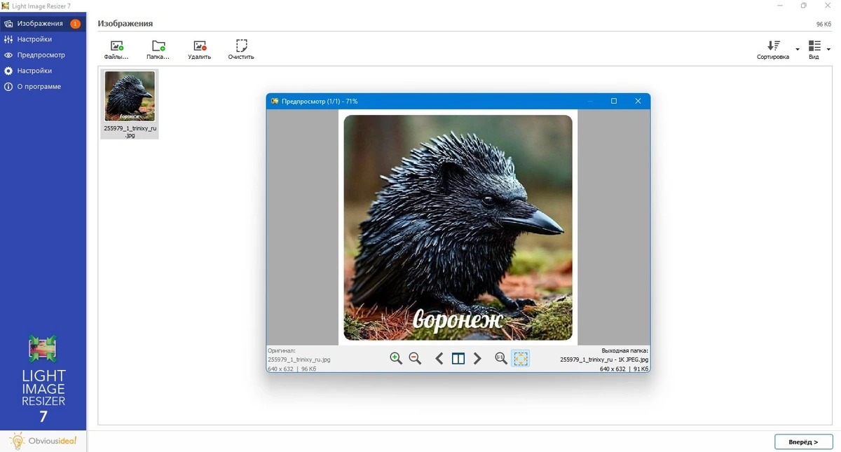 Фоторедактор Light Image Resizer 7.1.3.73 — изображение 3