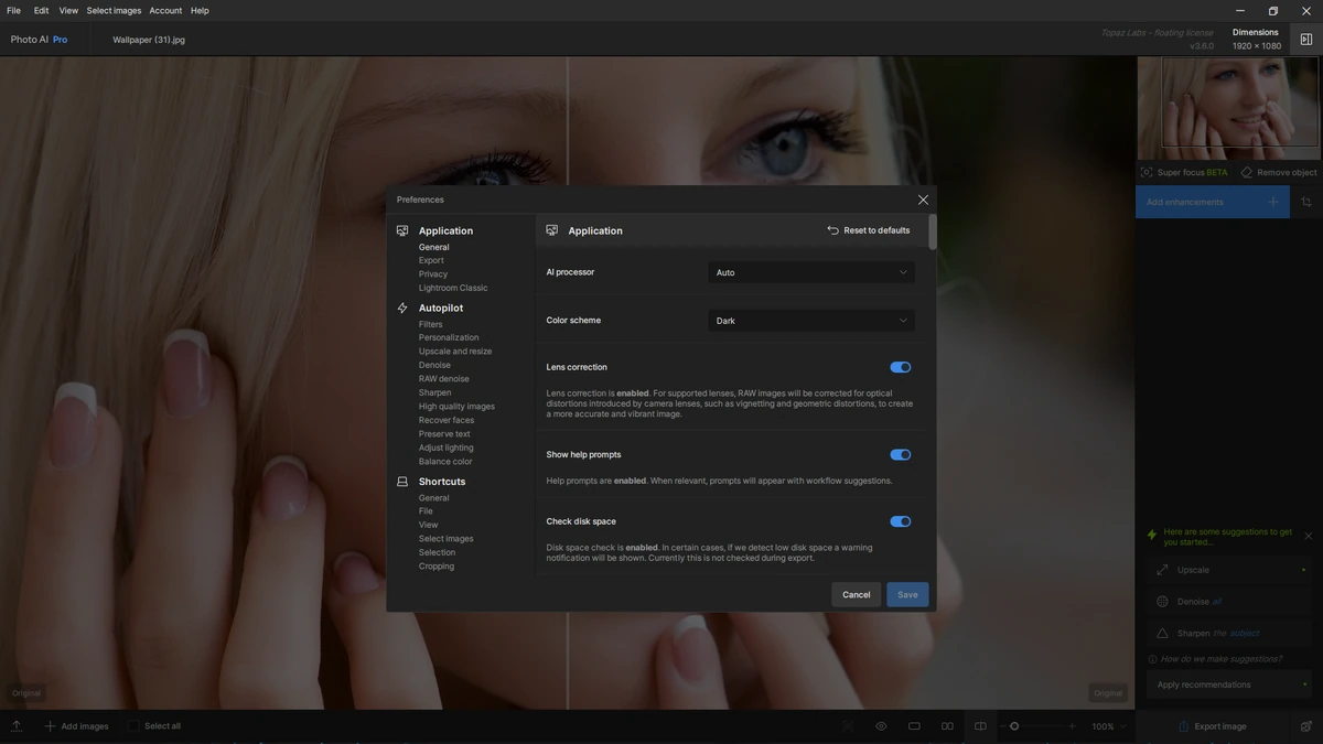Фоторедактор Topaz Photo AI Pro 3.6.0 by KpoJIuK — изображение 3