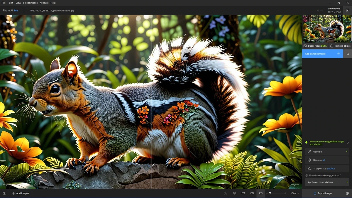 Фоторедактор Topaz Photo AI 3.4.0 RePack by KpoJIuK — изображение 3