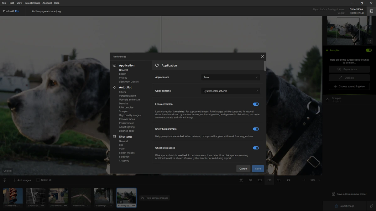 Фоторедактор Topaz Photo AI Pro 4.0.2 by KpoJIuK — изображение 3
