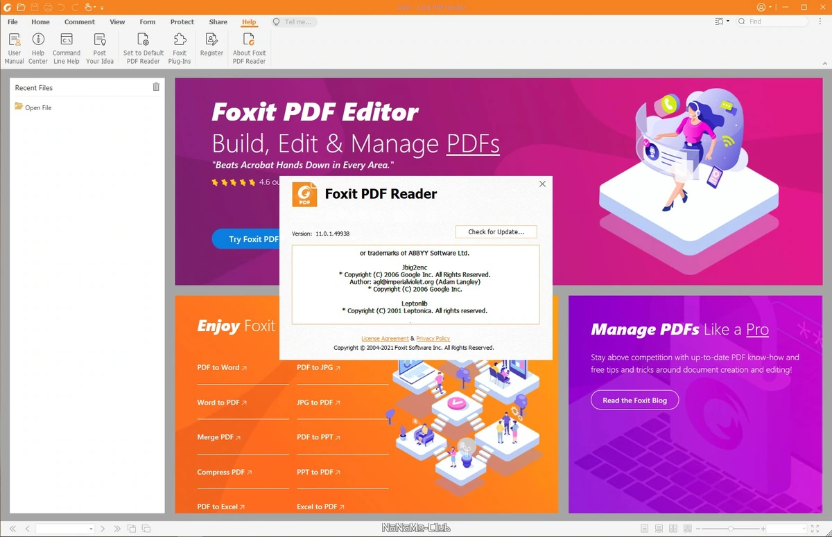 Foxit Reader 11.0.1.49938 — изображение 3