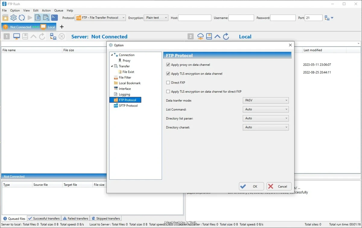 ФТП клиент FTP Rush 3.5.5.0 + Portable — изображение 3