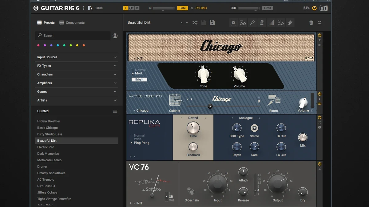 Генератор эффектов и инструментов - Native Instruments - Guitar Rig 6 Pro 6.2.4 STANDALONE, VST, VST3, AAX (x64) — изображение 3