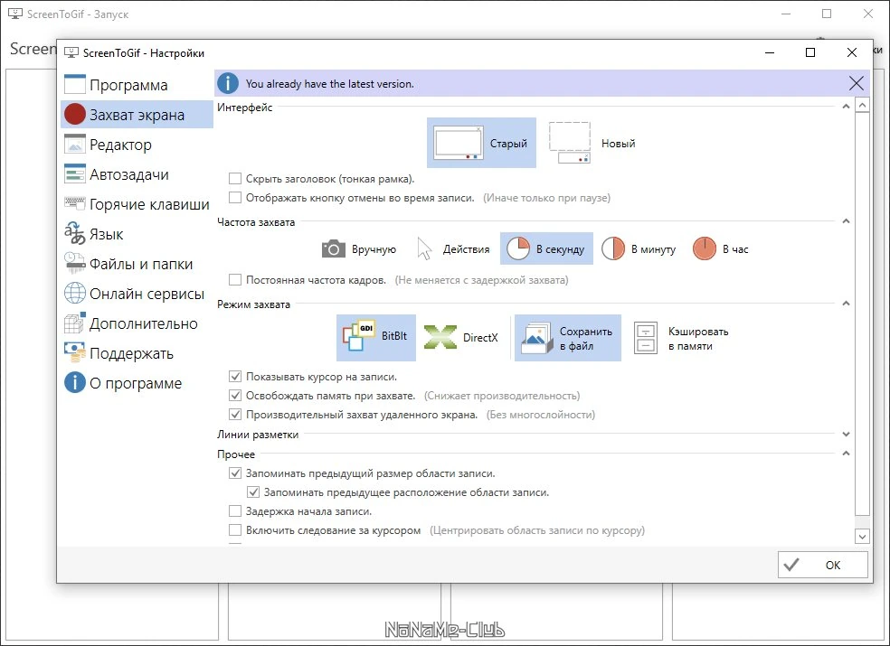 Gif скриншот с монитора - ScreenToGif 2.34 + Portable — изображение 3