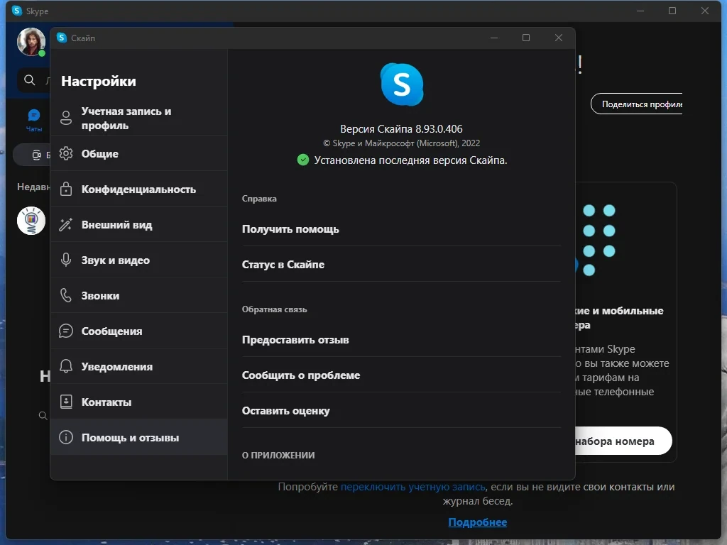Голосовое и видеообщение - Skype 8.93.0.406 RePack (& Portable) by KpoJIuK — изображение 3