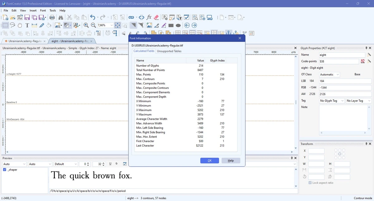 High-Logic FontCreator Professional 15.0.0.3024 by elchupacabra — изображение 3
