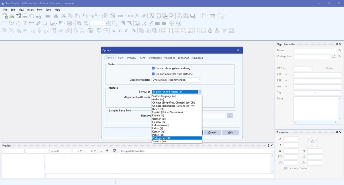 Конструктор шрифтов High-Logic FontCreator Professional Edition 15.0.0.3014 — изображение 3