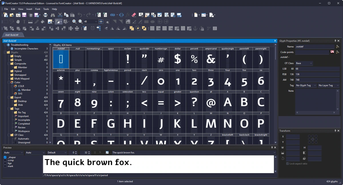 High-Logic FontCreator Professional 15.0.0.3048 by elchupacabra — изображение 3