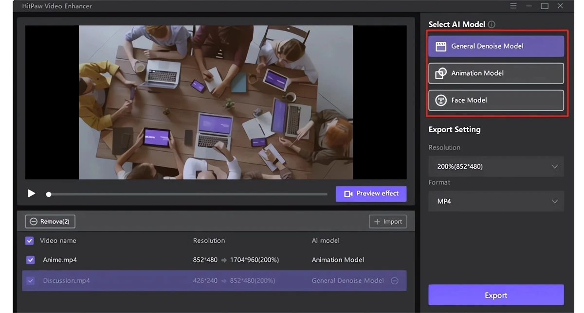 HitPaw Video Enhancer x64 1.7.1.0 — изображение 3
