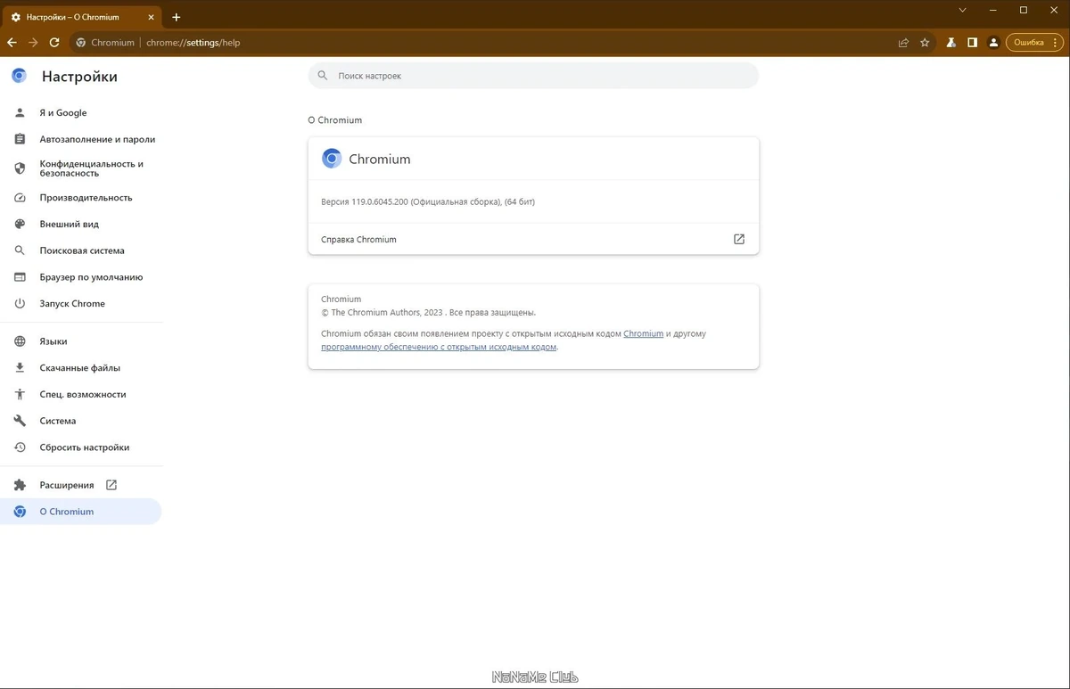 Хром браузер - Chromium 119.0.6045.200 + Portable — изображение 3