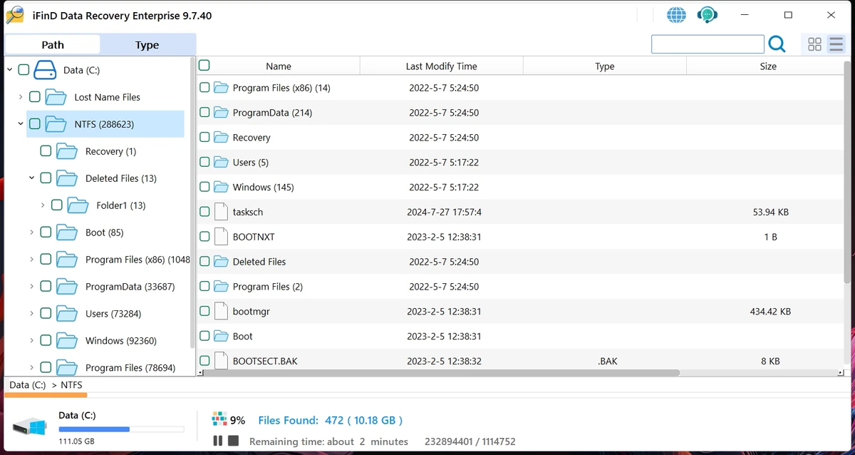 Восстановление потерянных файлов iFind Data Recovery 9.7.40.0 by elchupacabra — изображение 3
