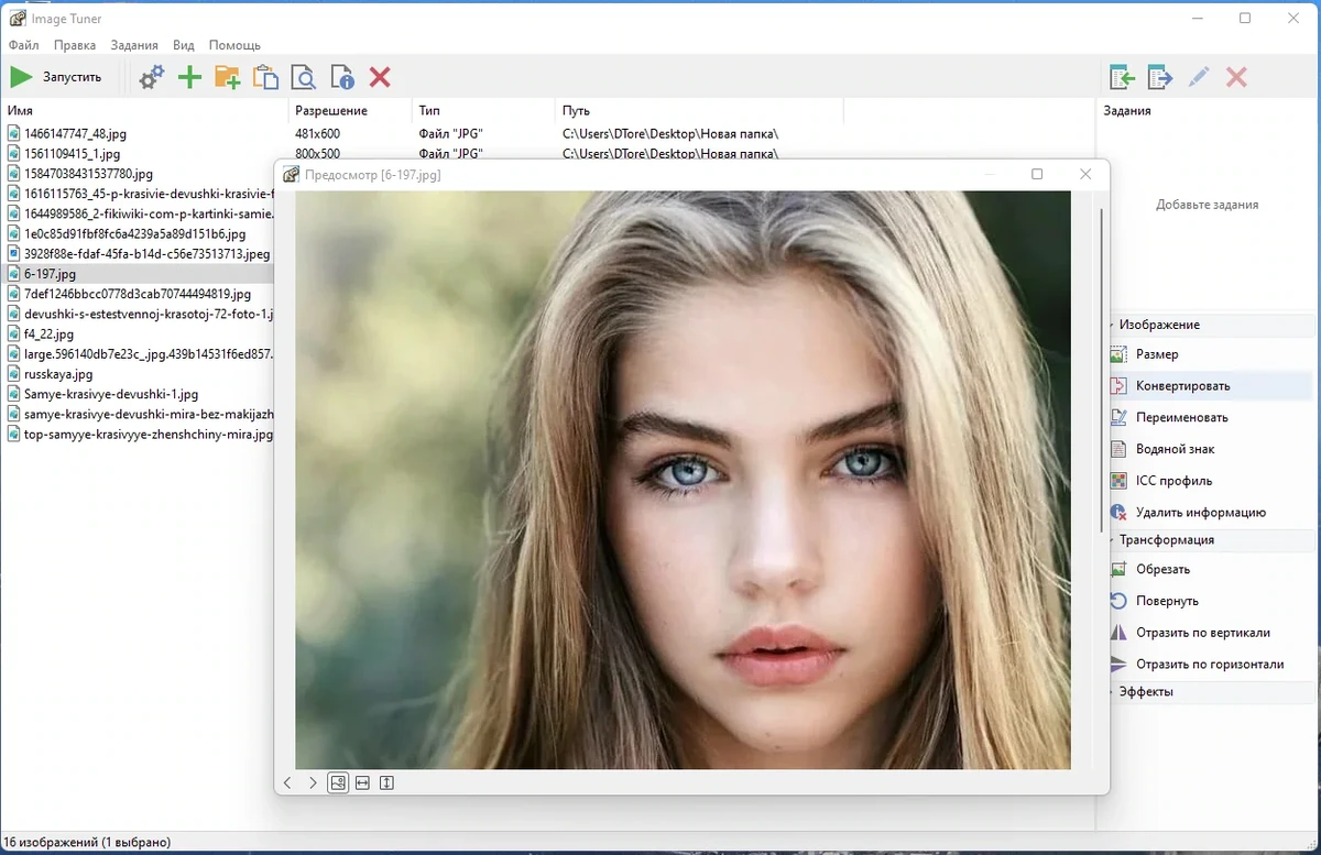 Image Tuner Pro 9.6 RePack (& Portable) by Dodakaedr — изображение 3