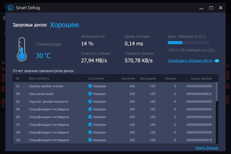 IObit Smart Defrag повышение производительности диска Pro 9.4.0.342 Полная + Портативная версии by TryRooM — изображение 3