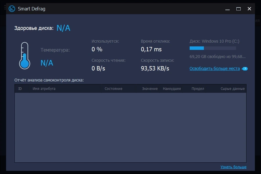 IObit Smart Defrag стабильность жесткого диска Pro 10.1.0.419 Portable by 7997 — изображение 3