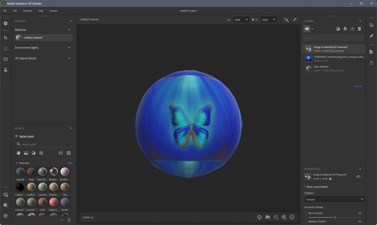 Adobe Substance 3D Sampler 2024 4.3.3 (x64) Portable by 7997 — изображение 3