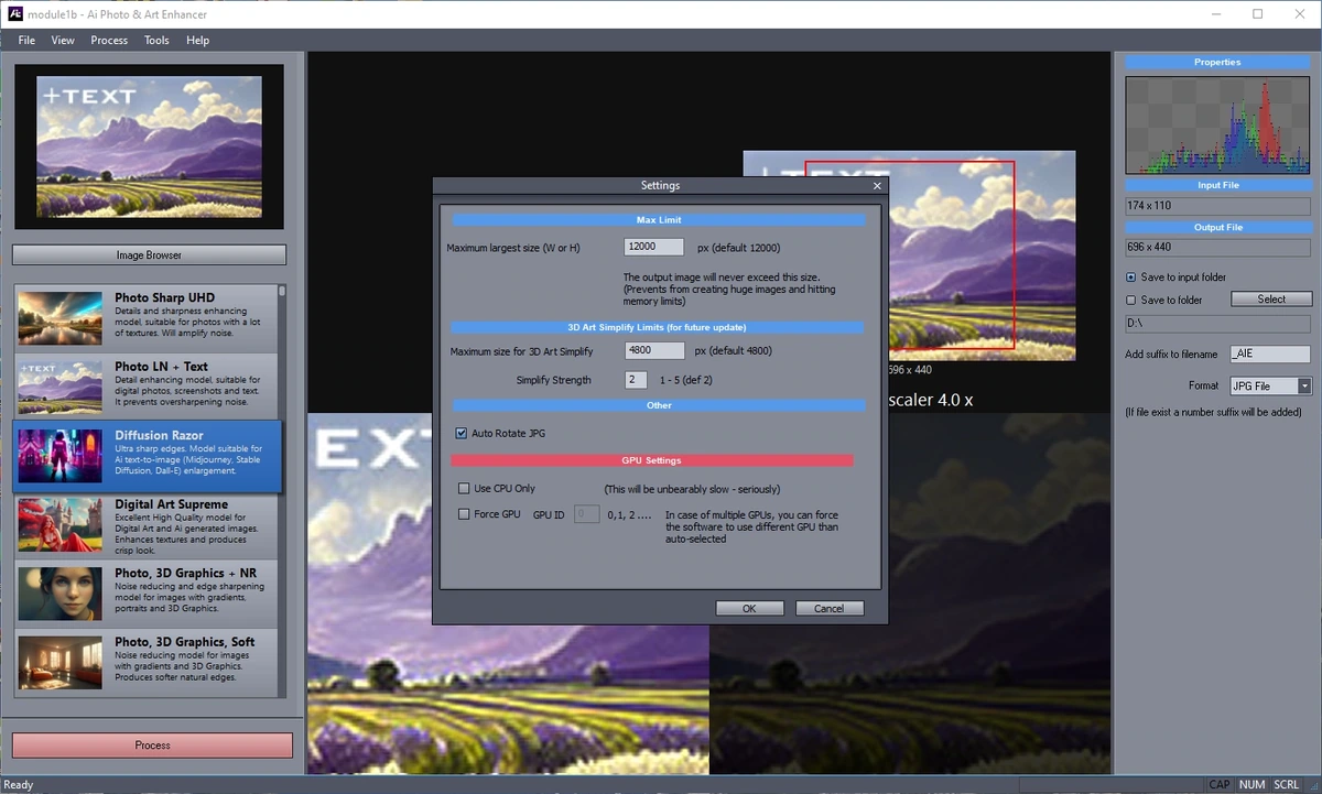 AI Photo & Art Enhancer 1.6.00 (x64) Portable by zeka.k — изображение 3