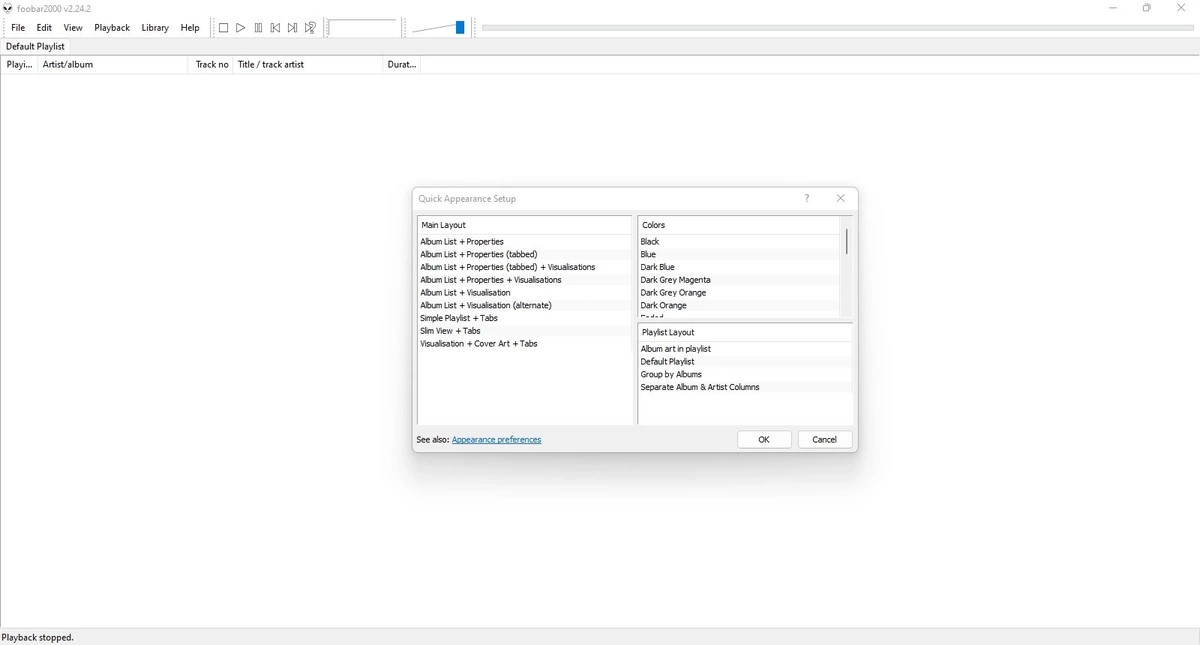 Качественный аудиоплеер для Windows Foobar2000 2.24.2 include Portable — изображение 3