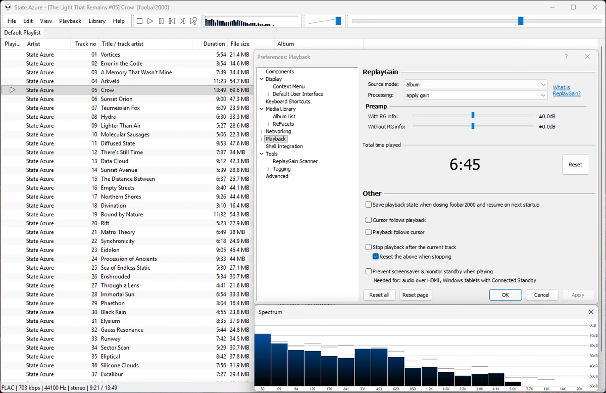 Качественный проигрыватель музыки Foobar2000 2.25.3 include Portable — изображение 3