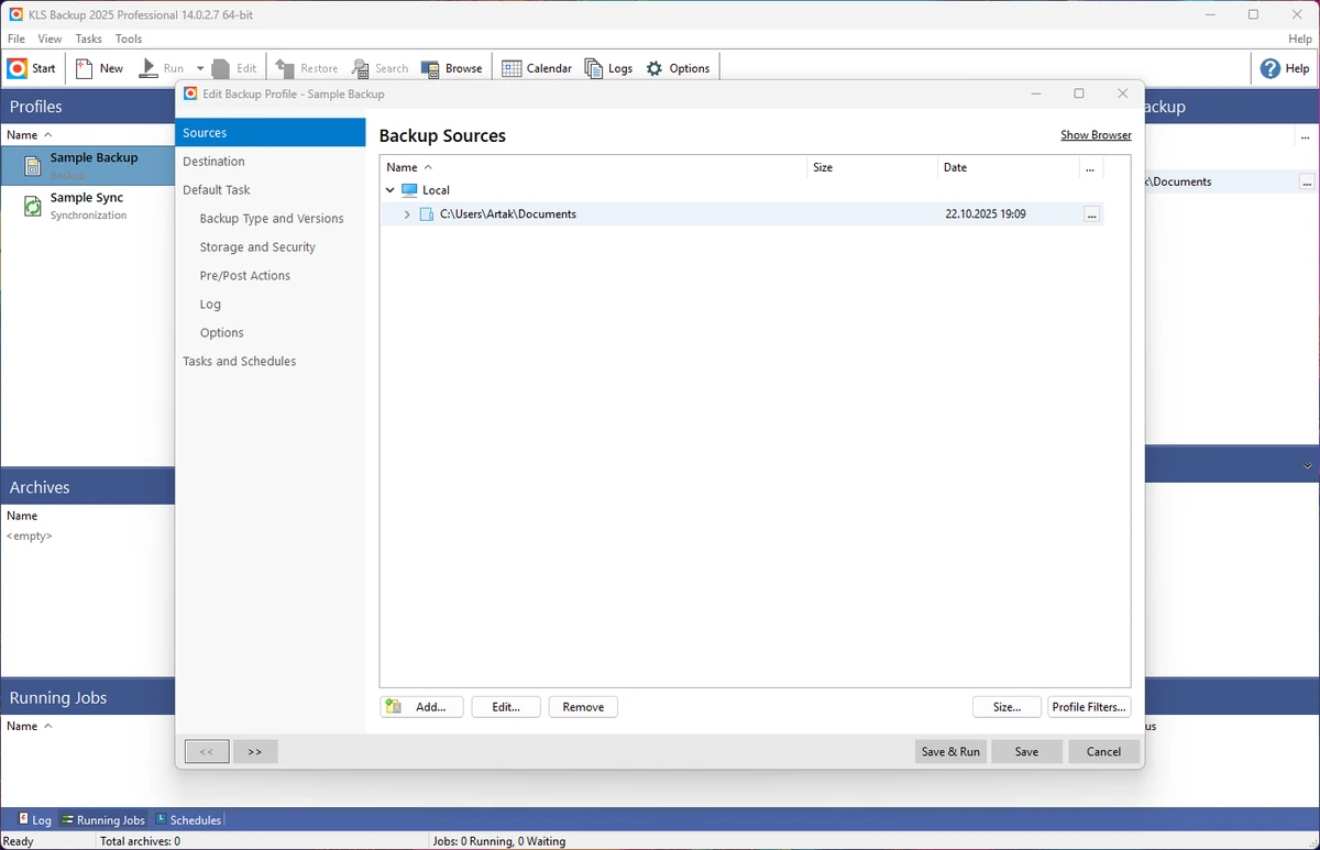 KLS Backup 2025 Professional 14.0.2.7 — изображение 3
