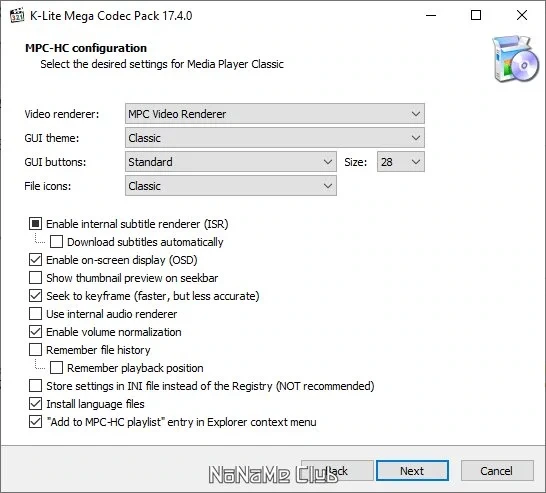 Кодеки для просмотра видео - K-Lite Codec Pack 17.4.4 Mega/Full/Standard/Basic — изображение 3