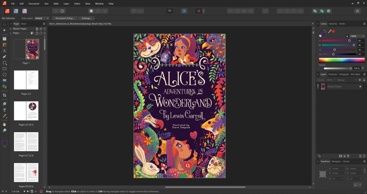 Комбинирование графики и текста Serif Affinity Publisher 2.6.3.3322 by 7997 — изображение 3