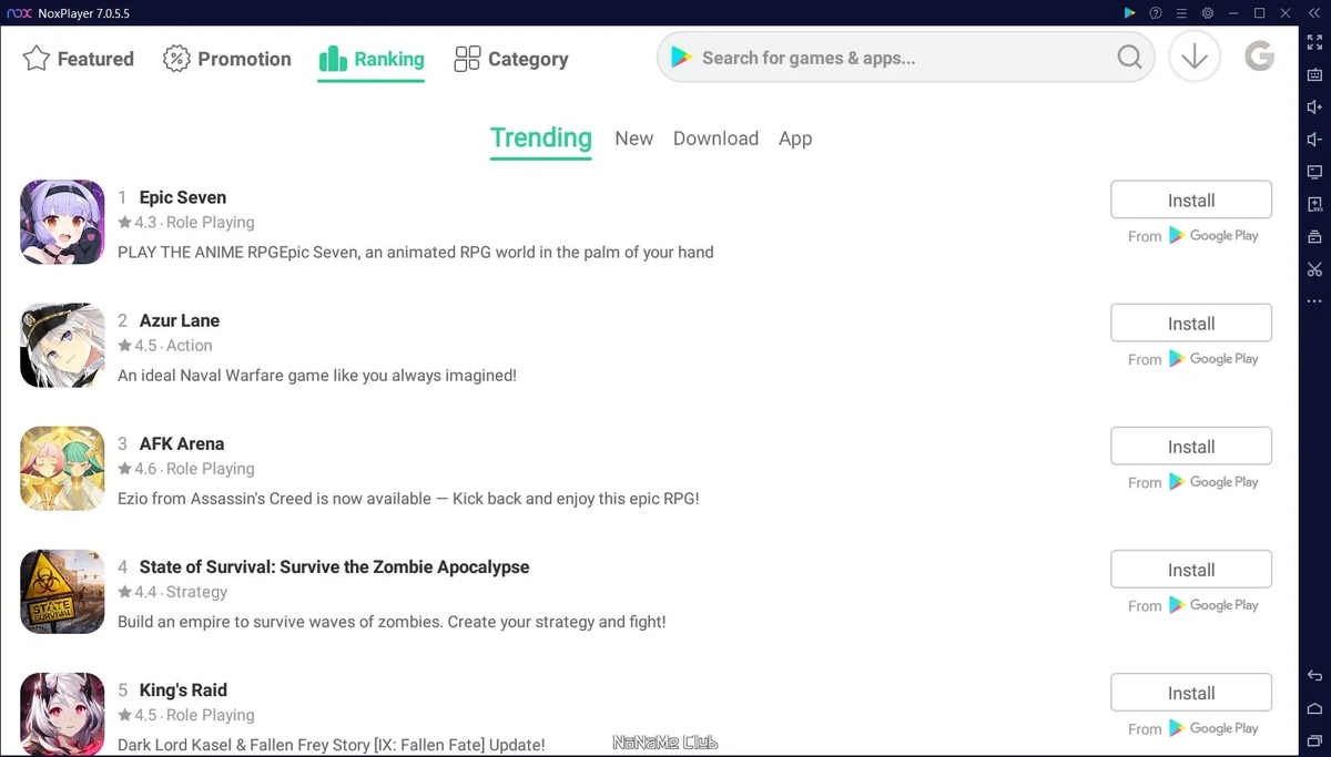 Компьютерный эмулятор Андроид - Nox App Player 7.0.5.5000 — изображение 3