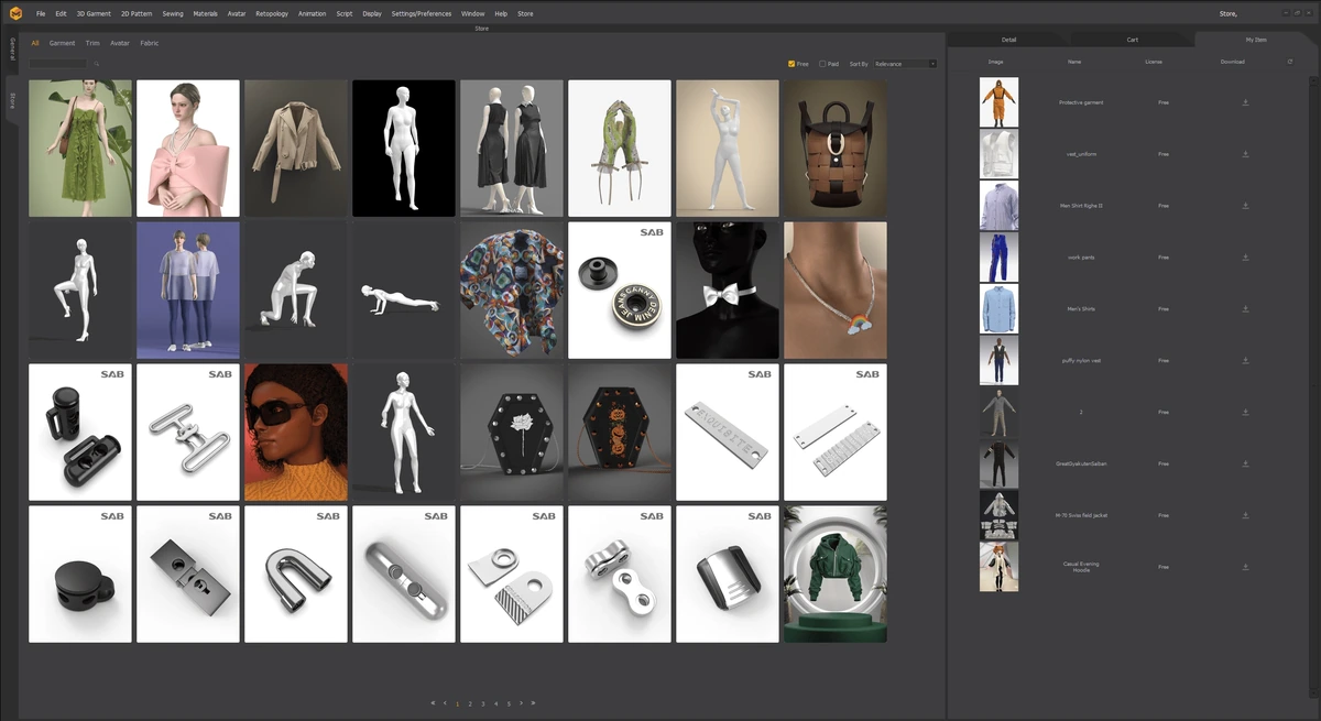 Конструктор одежды - Marvelous Designer 12 Personal 7.2.209.43690 — изображение 3
