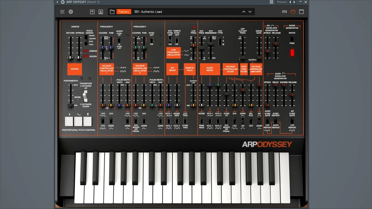KORG - ARP ODYSSEY 1.3.0 STANDALONE, VSTi, AAX (x64) RePack by RET — изображение 3
