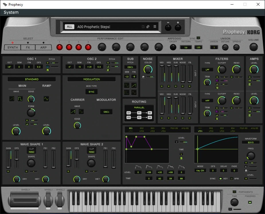 KORG - Prophecy 1.0.1 STANDALONE, VSTi, AAX (x64) — изображение 3