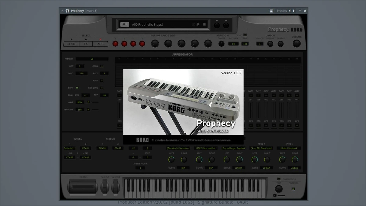 KORG - Prophecy 1.0.2 STANDALONE, VSTi, AAX (x64) RePack by RET — изображение 3