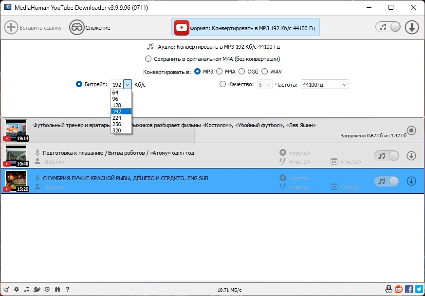 Загрузчик видео MediaHuman YouTube Downloader 3.9.9.96 (0711) by Dodakaedr — изображение 3