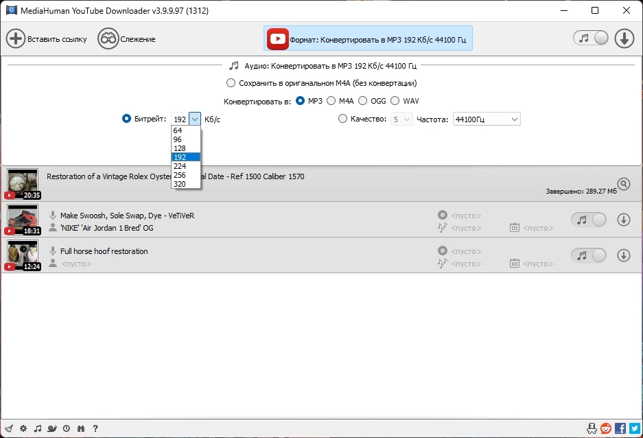 Видеозагрузчик MediaHuman YouTube Downloader 3.9.9.97 (1312) by Dodakaedr — изображение 3