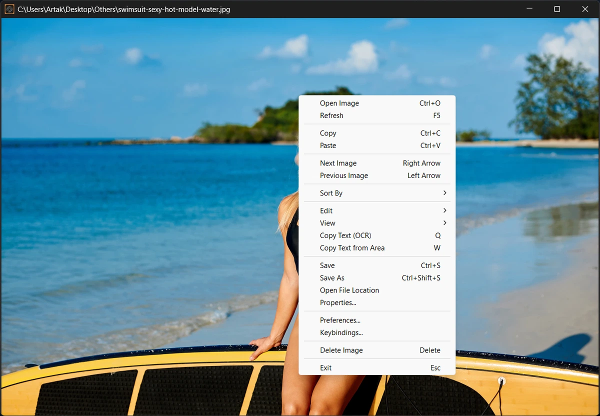 Minimal Image Viewer 2.0.1 Portable — изображение 3