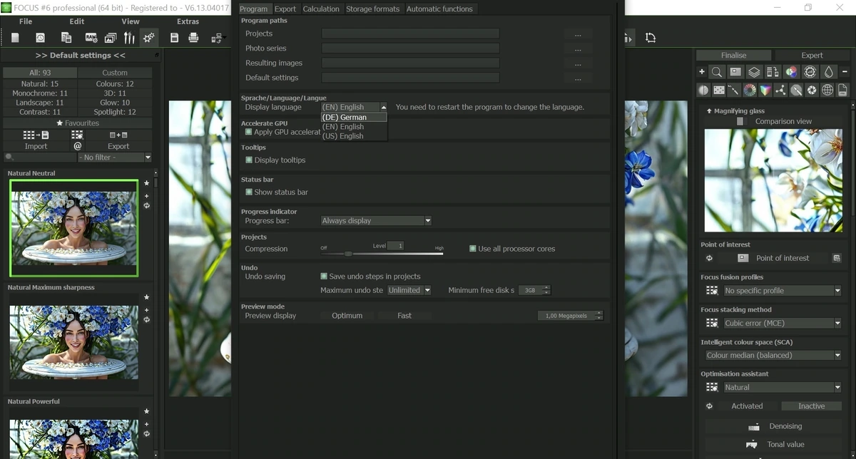 Многофункциональный редактор фото Franzis FOCUS 6 Pro 6.13.04017 Portable by Spirit Summer — изображение 3