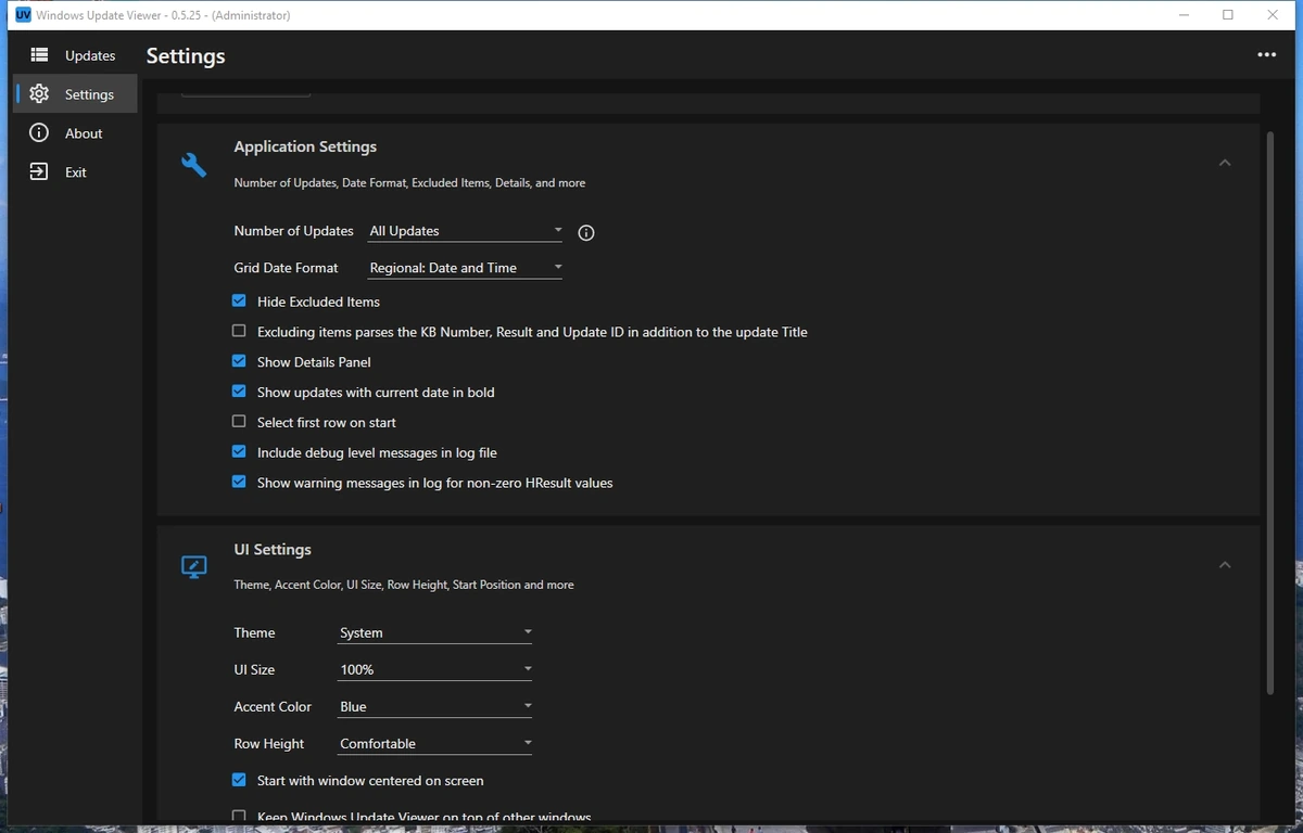 Мониторинг обновлений Windows Update Viewer 0.5.25.0 + Portable — изображение 3