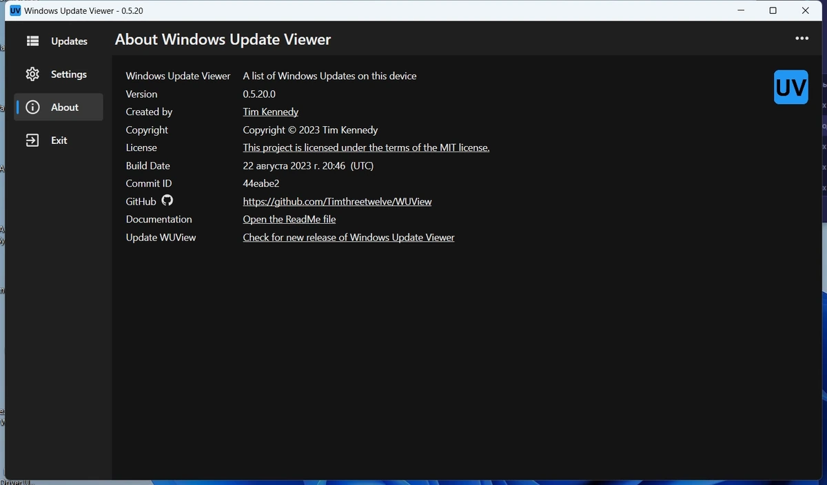 Мониторинг обновлений Windows Update Viewer 0.5.20.0 + Portable — изображение 3