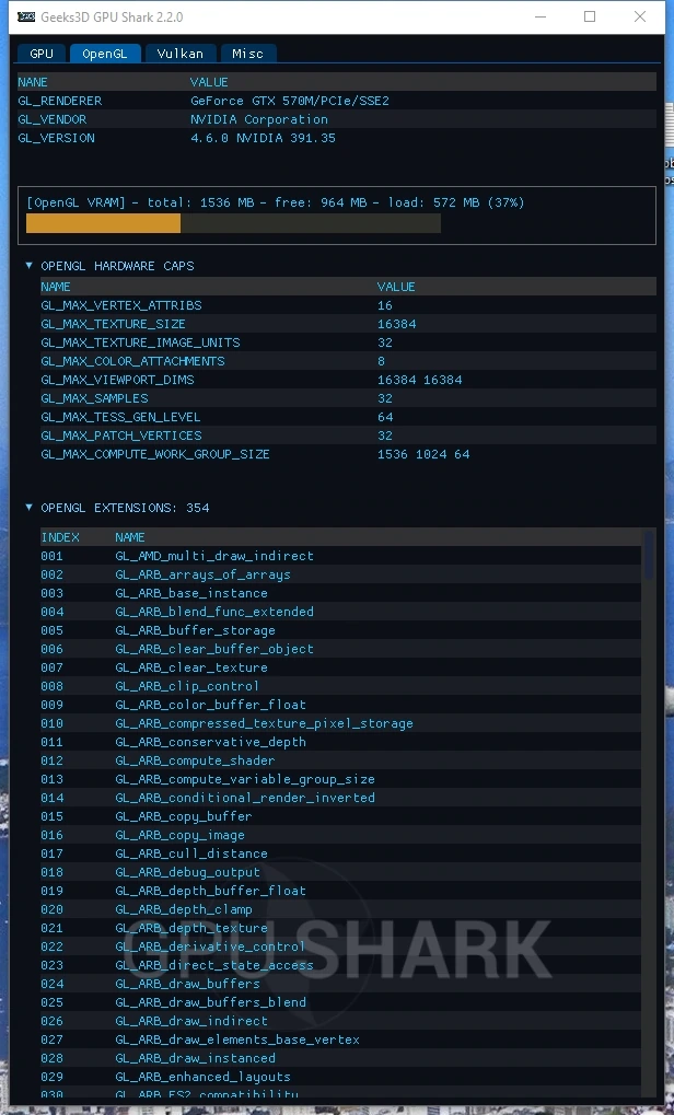 Мониторинг состояния видеокарты - GPU Shark II 2.2.0.0 + Portable — изображение 3