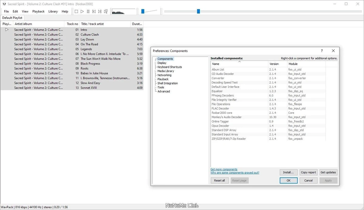 Мощный аудиоплеер для Windows - Foobar2000 2.1.4 Final include Portable — изображение 3