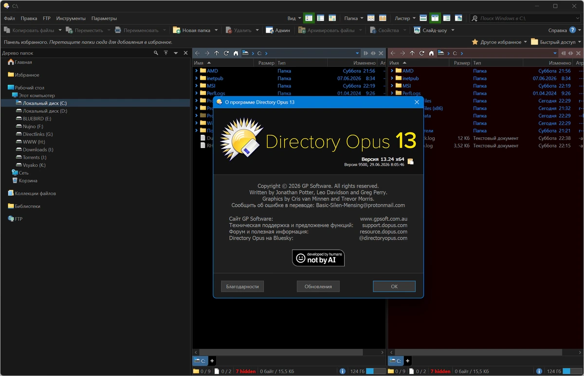 Альтернативный менеджер файлов Directory Opus 13.24 Build 9500 — изображение 3