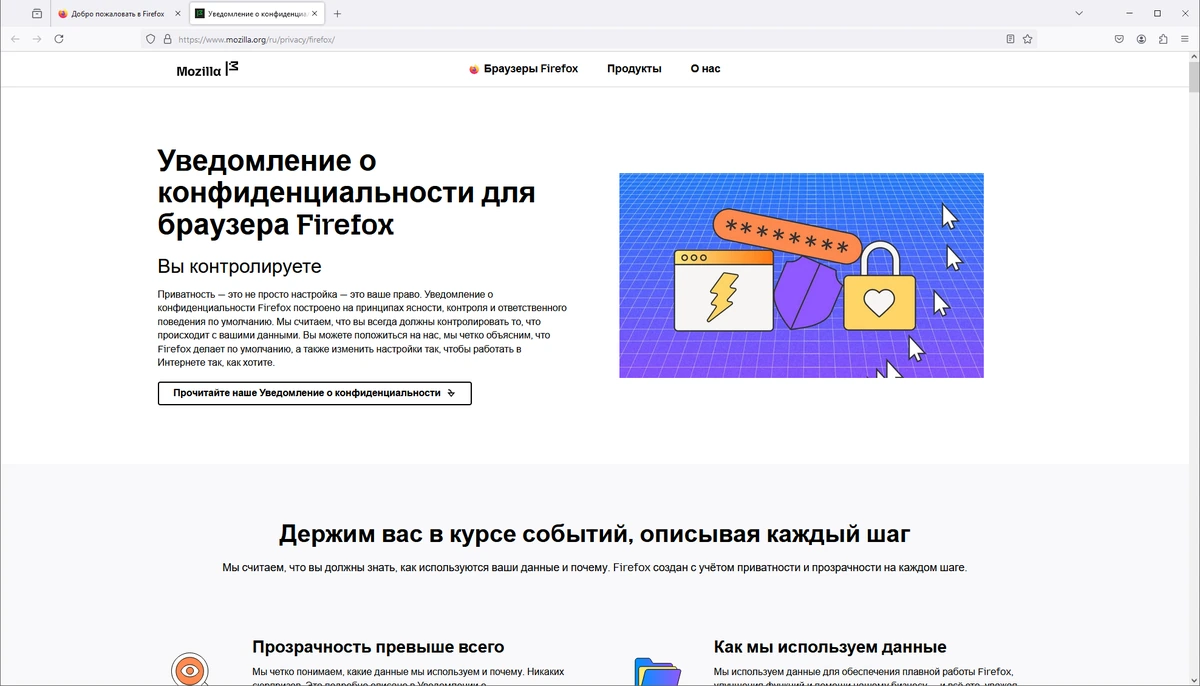 Стабильный браузер Firefox Browser ESR 128.8.1 — изображение 3