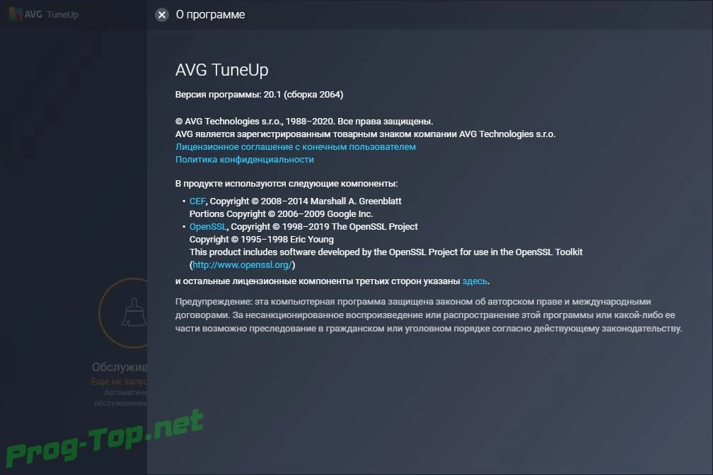 Настройка и очистка ПК - AVG PC TuneUp 20.1 Build 2064 Final — изображение 3