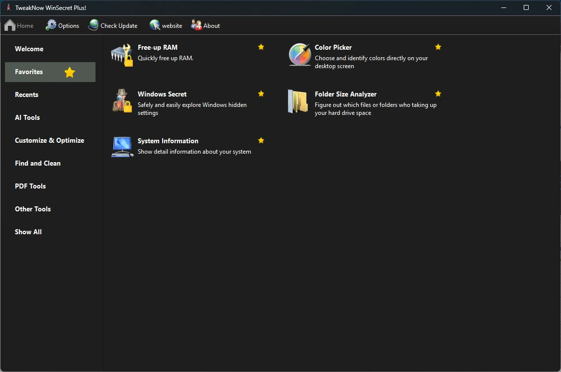 Настройка Windows TweakNow WinSecret Plus! 8.8.0 by elchupacabra — изображение 3