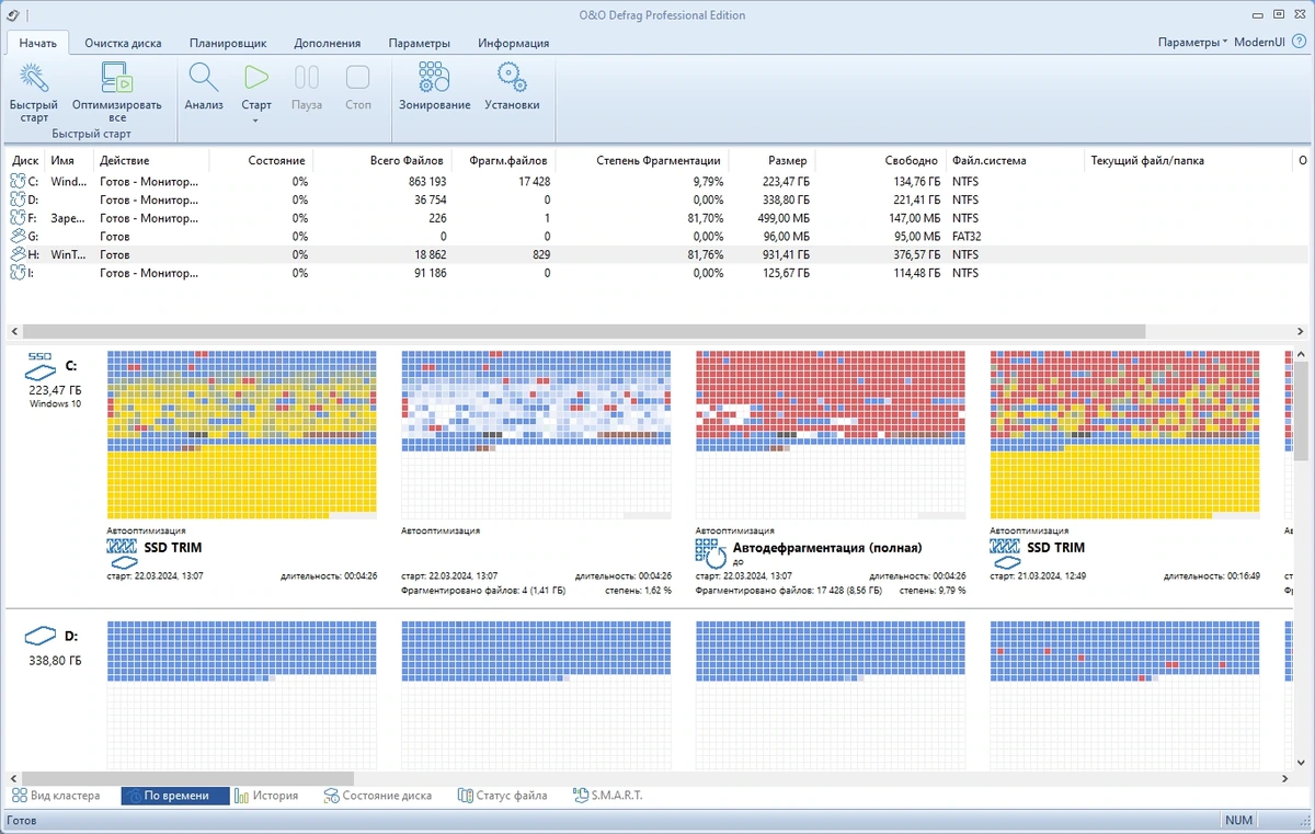 O&O Defrag Professional 28.0 Build 10006 RePack by KpoJIuK — изображение 3