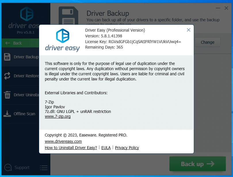 Обновление драйверов Driver Easy Pro 5.8.1.41398 Portable by FC Portables — изображение 3