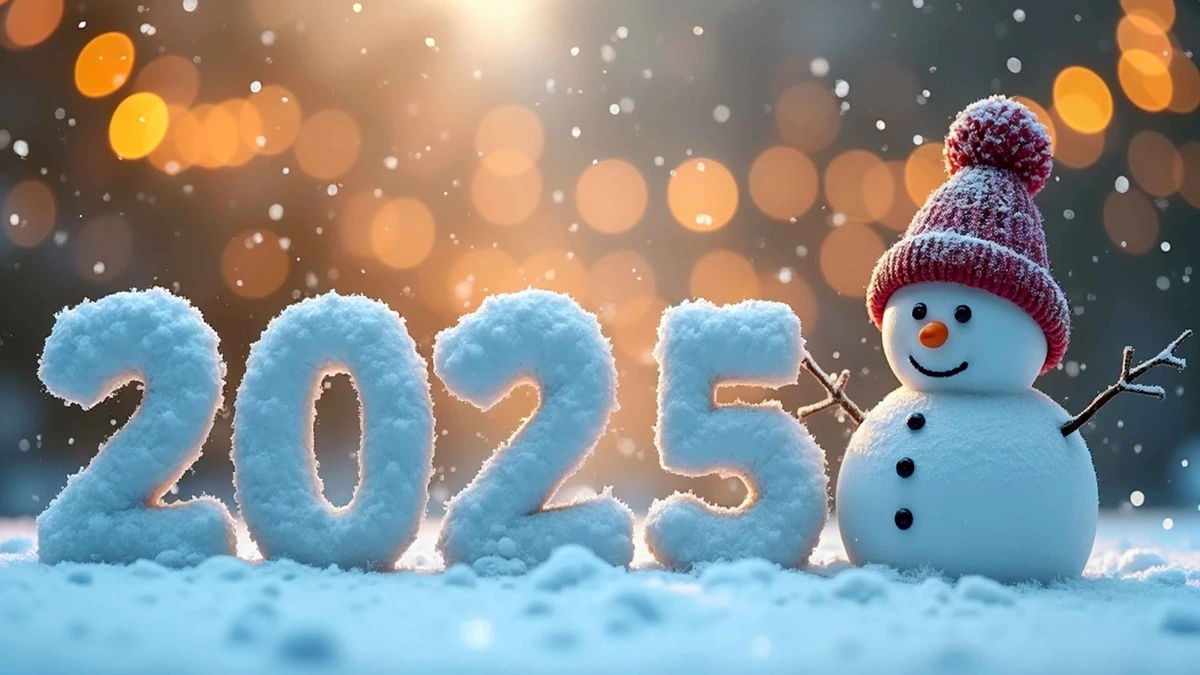Обои для рабочего стола - С Новым 2025 годом! [3840x2160] — изображение 3