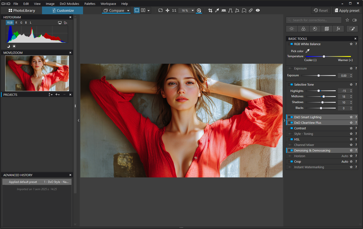 Обработка и исправление фотоснимков DxO PhotoLab 9.1.0 Build 488 — изображение 3